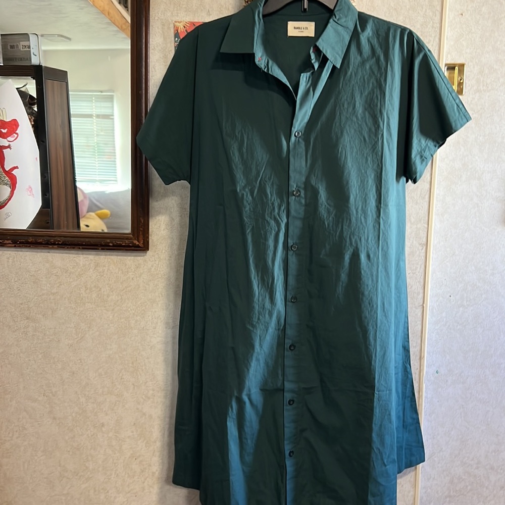 Sz XL Ramble and company shirt/swing dress